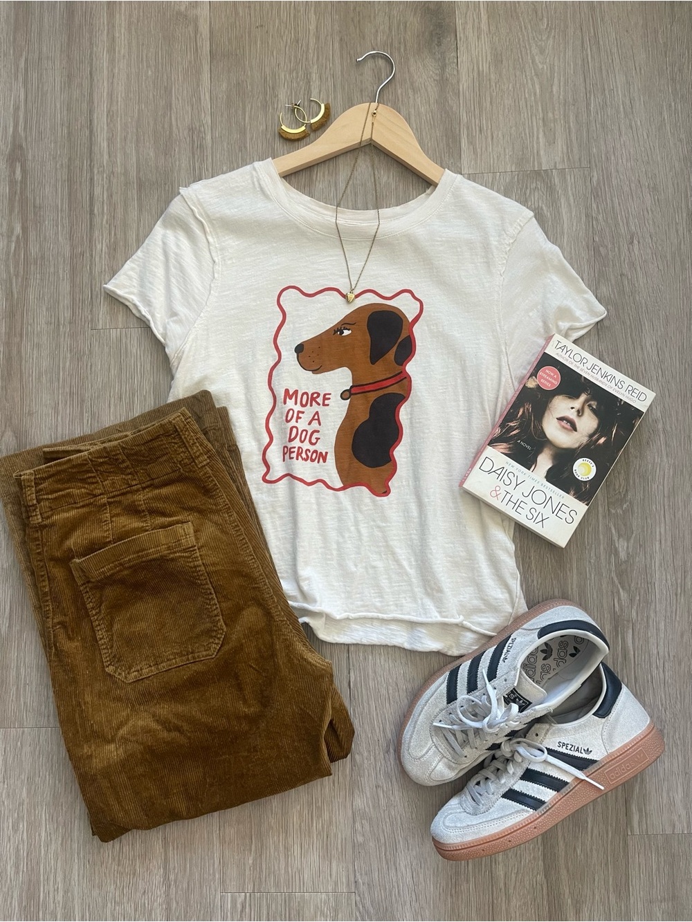 Anthropologie Maeve x Lucy Kraly More of a Dog Person Graphic Tee Medium - Picture 7 of 7